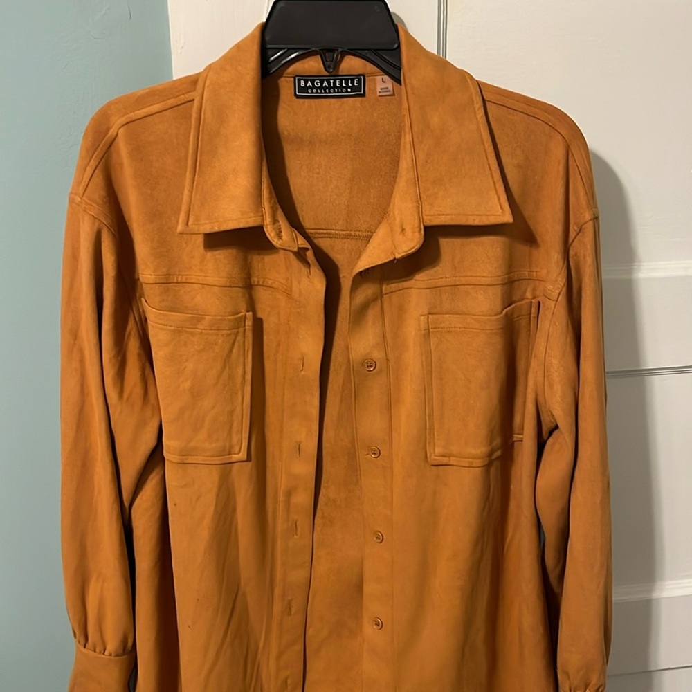 Bagatelle Orange Button-Up Shirt